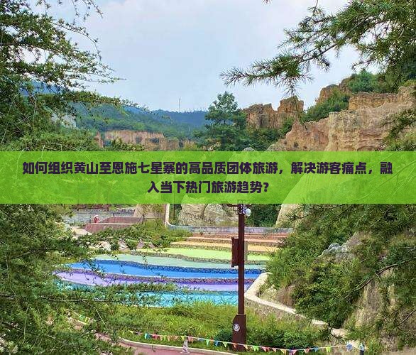 如何组织黄山至恩施七星寨的高品质团体旅游，解决游客痛点，融入当下热门旅游趋势？
