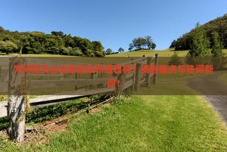为何夏天必去恩施梭布垭石林？游客痛点与热词新词！