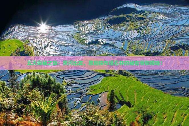 五天探秘之旅：黑河出发，恩施梭布垭石林的秘密等你揭晓！