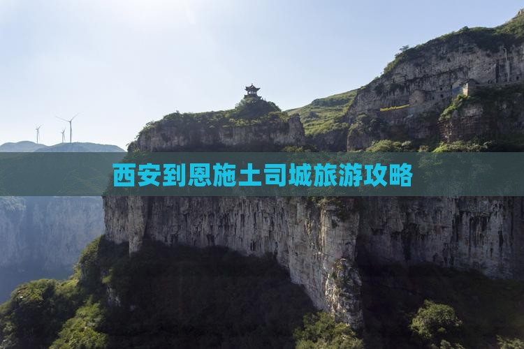 西安到恩施土司城门票