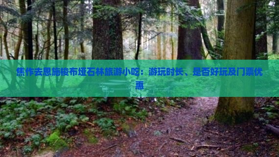 焦作去恩施梭布垭石林旅游小吃：游玩时长、是否好玩及门票优惠