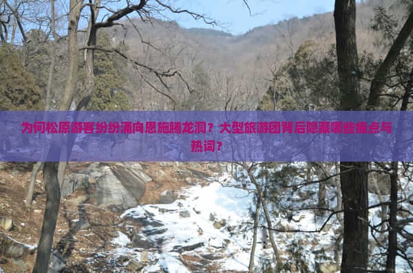 为何松原游客纷纷涌向恩施腾龙洞？大型旅游团背后隐藏哪些痛点与热词？