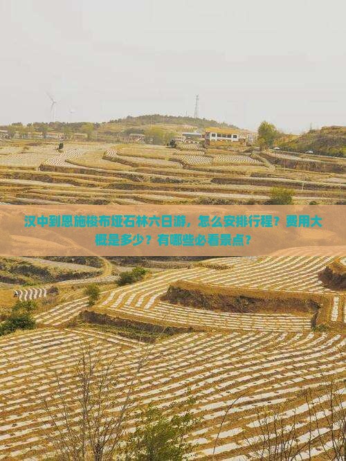 汉中到恩施梭布垭石林六日游，怎么安排行程？费用大概是多少？有哪些必看景点？