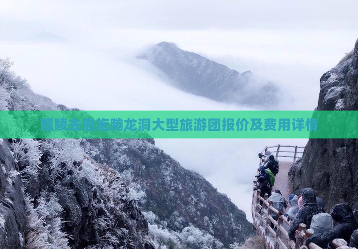 醴陵去恩施腾龙洞大型旅游团报价及费用详情