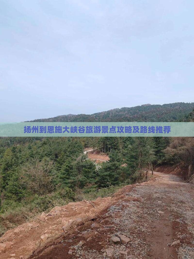 扬州到恩施大峡谷旅游景点攻略及路线推荐
