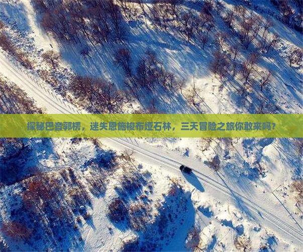 探秘巴音郭楞，迷失恩施梭布垭石林，三天冒险之旅你敢来吗？