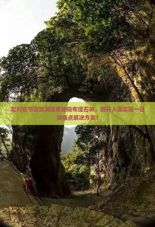 如何在节高效游览恩施梭布垭石林，避开人潮实现一日游痛点解决方案？