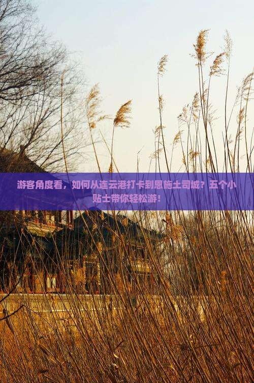 游客角度看，如何从连云港打卡到恩施土司城？五个小贴士带你轻松游！