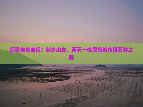 探索自然奇观！新乡出发，两天一夜恩施梭布垭石林之美