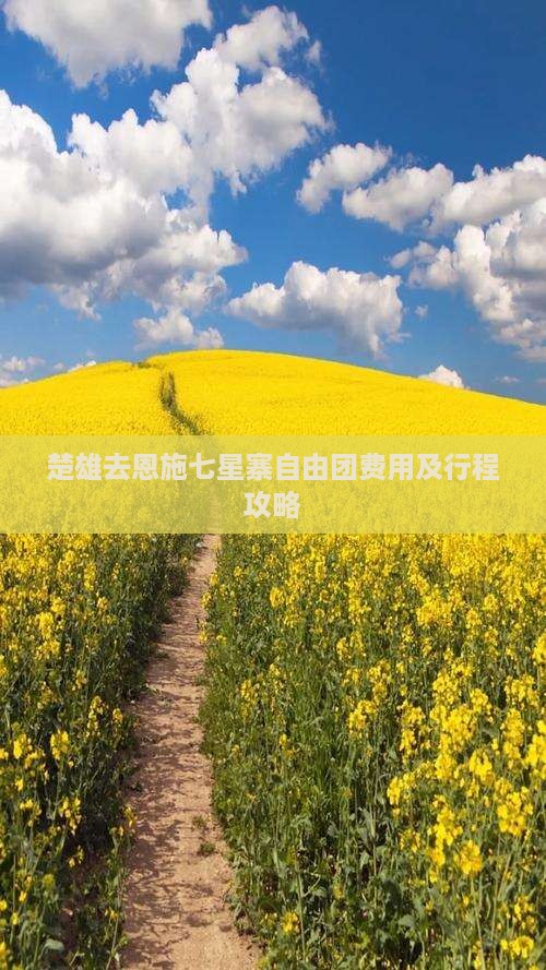 楚雄去恩施七星寨自由团费用及行程攻略