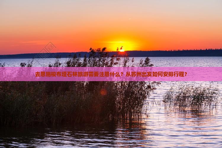 去恩施梭布垭石林旅游需要注意什么？从苏州出发如何安排行程？