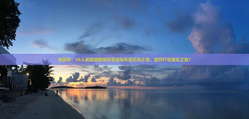 亲历者：20人衡阳游团惊呼恩施梭布垭石林之美，如何打造难忘之旅？