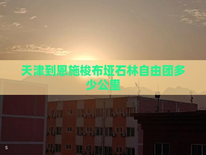 天津到恩施梭布垭石林自由团多少公里