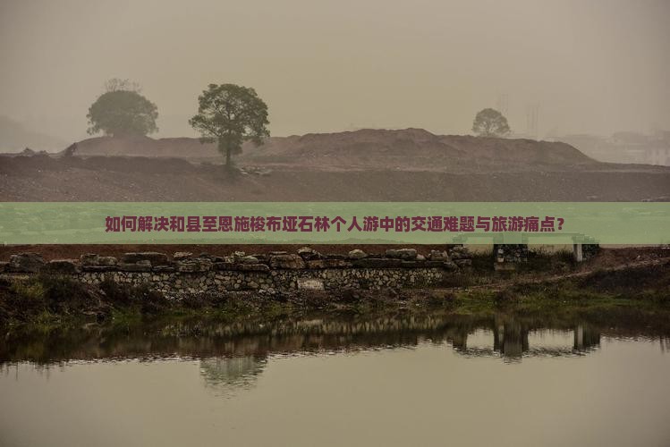 如何解决和县至恩施梭布垭石林个人游中的交通难题与旅游痛点？