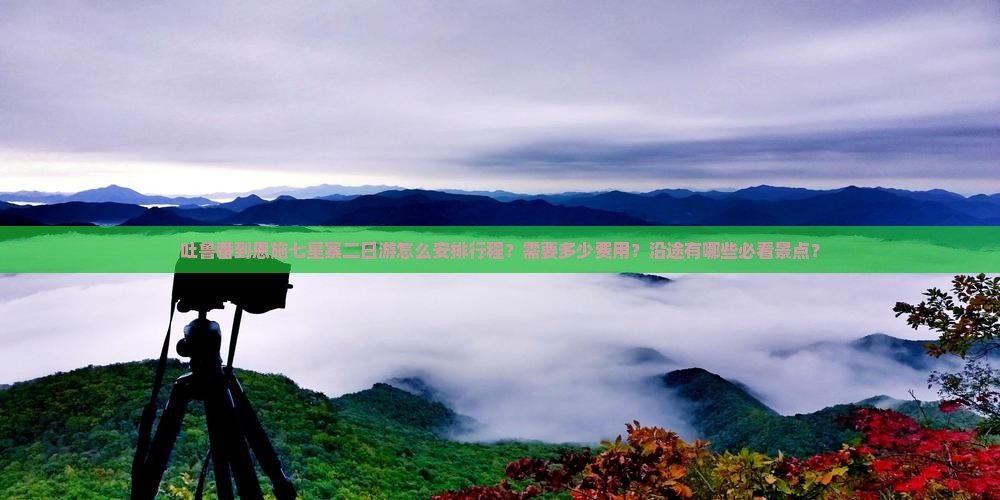 吐鲁番到恩施七星寨二日游怎么安排行程？需要多少费用？沿途有哪些必看景点？