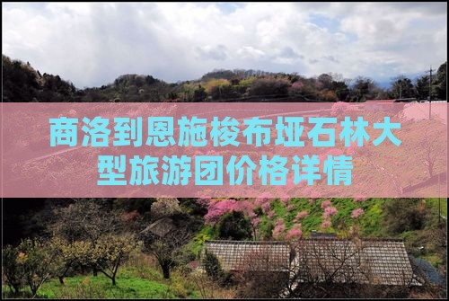 商洛到恩施梭布垭石林大型旅游团价格详情