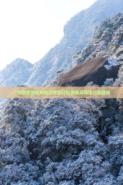 广州到恩施梭布垭石林旅行社距离及具体行走路线
