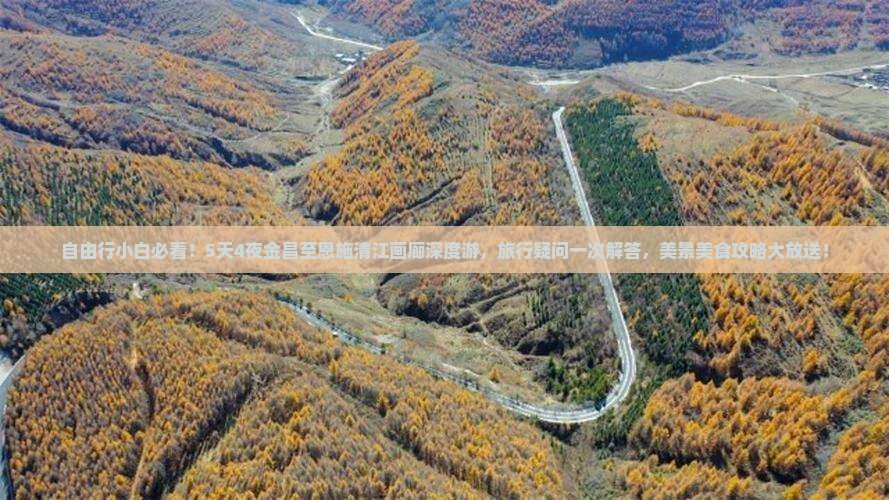 自由行小白必看！5天4夜金昌至恩施清江画廊深度游，旅行疑问一次解答，美景美食攻略大放送！