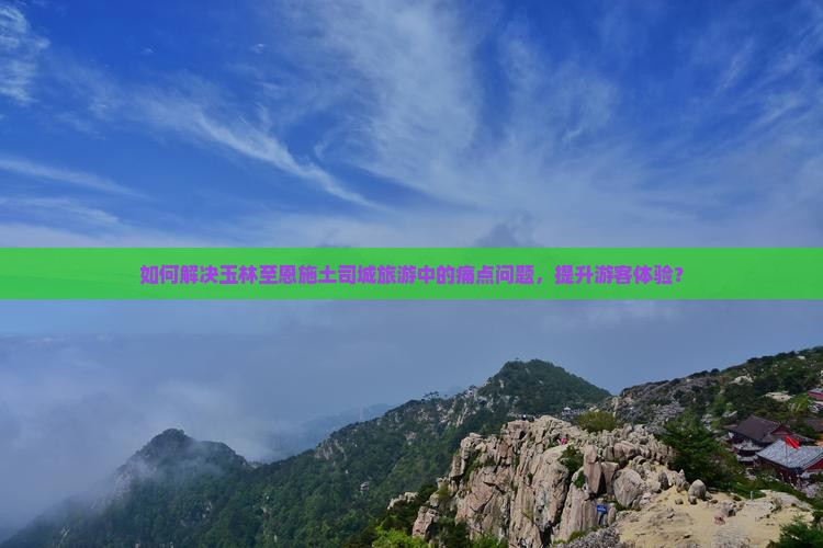 如何解决玉林至恩施土司城旅游中的痛点问题，提升游客体验？