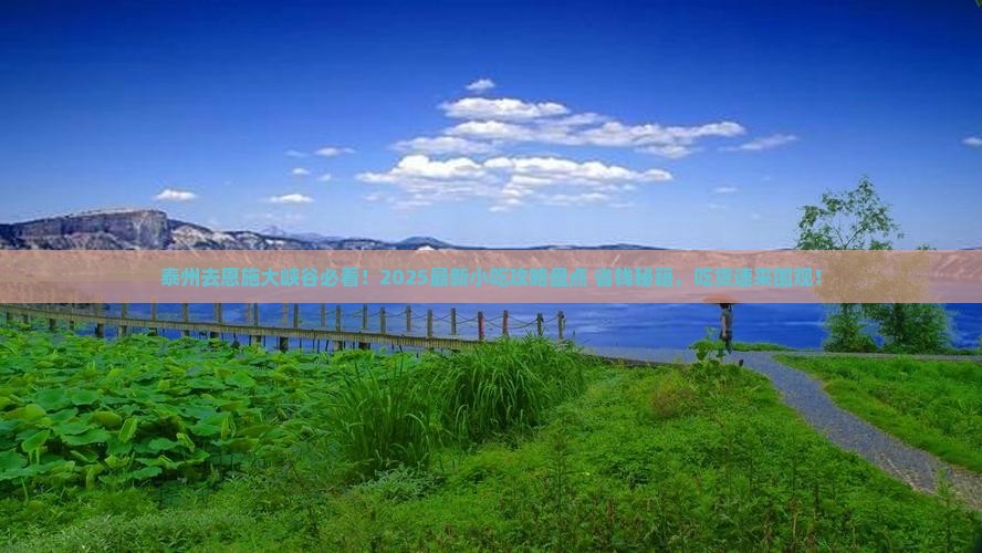 泰州去恩施大峡谷旅游小吃