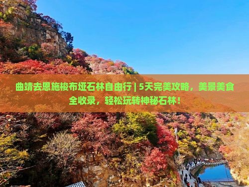 曲靖去恩施梭布垭石林自由行