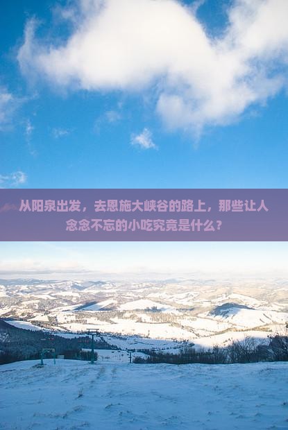从阳泉出发，去恩施大峡谷的路上，那些让人念念不忘的小吃究竟是什么？