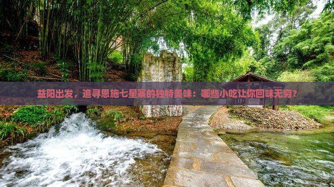 益阳出发，追寻恩施七星寨的独特美味：哪些小吃让你回味无穷？