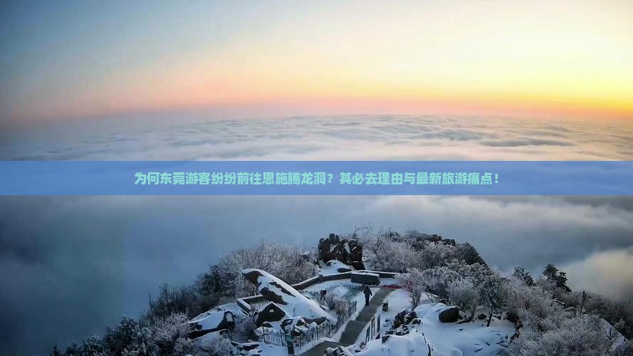 为何东莞游客纷纷前往恩施腾龙洞？其必去理由与最新旅游痛点！