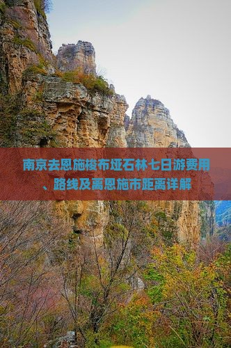 南京去恩施梭布垭石林七日游费用、路线及离恩施市距离详解