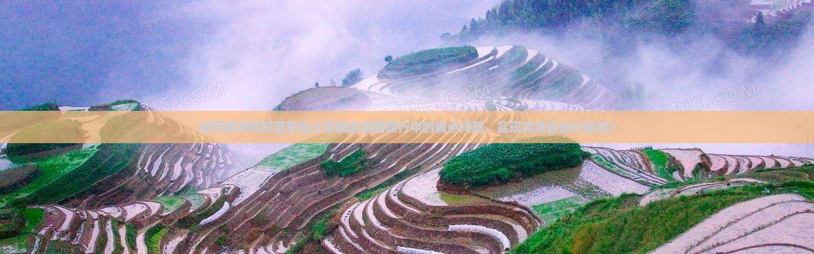 如何解决阿坝至恩施土司城自由团旅行中的痛点问题，实现完美自由行体验？