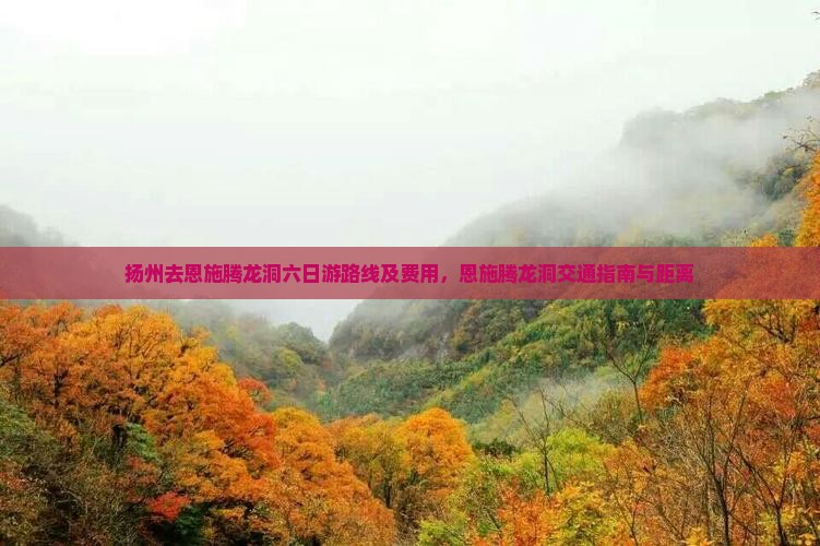 扬州去恩施腾龙洞六日游路线及费用，恩施腾龙洞交通指南与距离