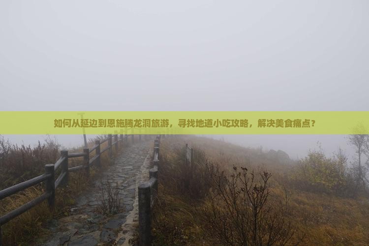 如何从延边到恩施腾龙洞旅游，寻找地道小吃攻略，解决美食痛点？