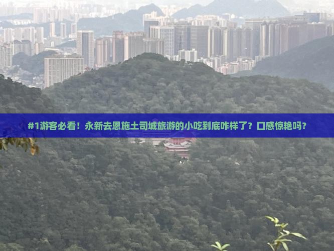 #1游客必看！永新去恩施土司城旅游的小吃到底咋样了？口感惊艳吗？