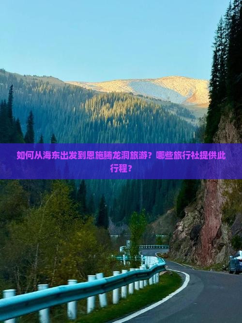 如何从海东出发到恩施腾龙洞旅游？哪些旅行社提供此行程？