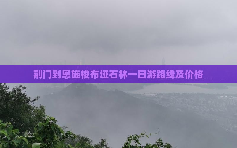 荆门到恩施梭布垭石林一日