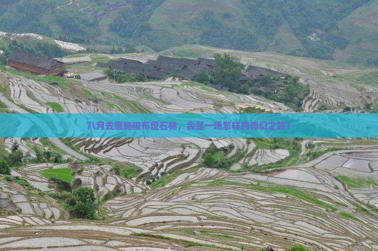 八月去恩施梭布垭石林旅游