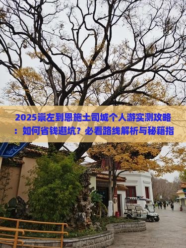 崇左到恩施土司城个人游
