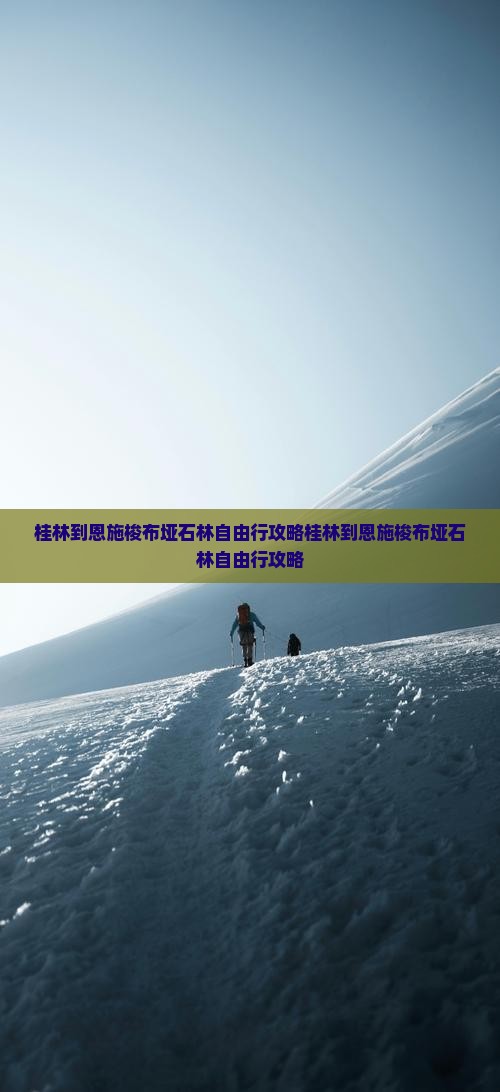 桂林到恩施梭布垭石林自由行