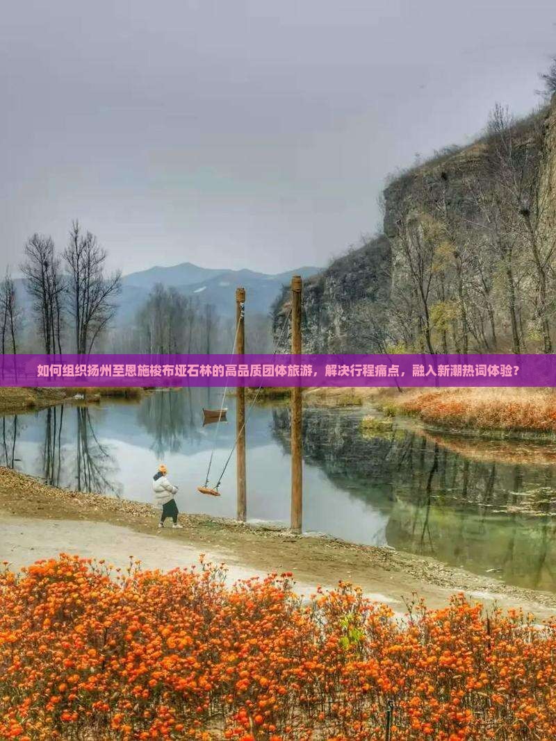 如何组织扬州至恩施梭布垭石林的高品质团体旅游，解决行程痛点，融入新潮热词体验？