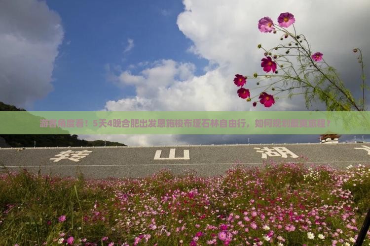游客角度看！5天4晚合肥出发恩施梭布垭石林自由行，如何规划最爽旅程？