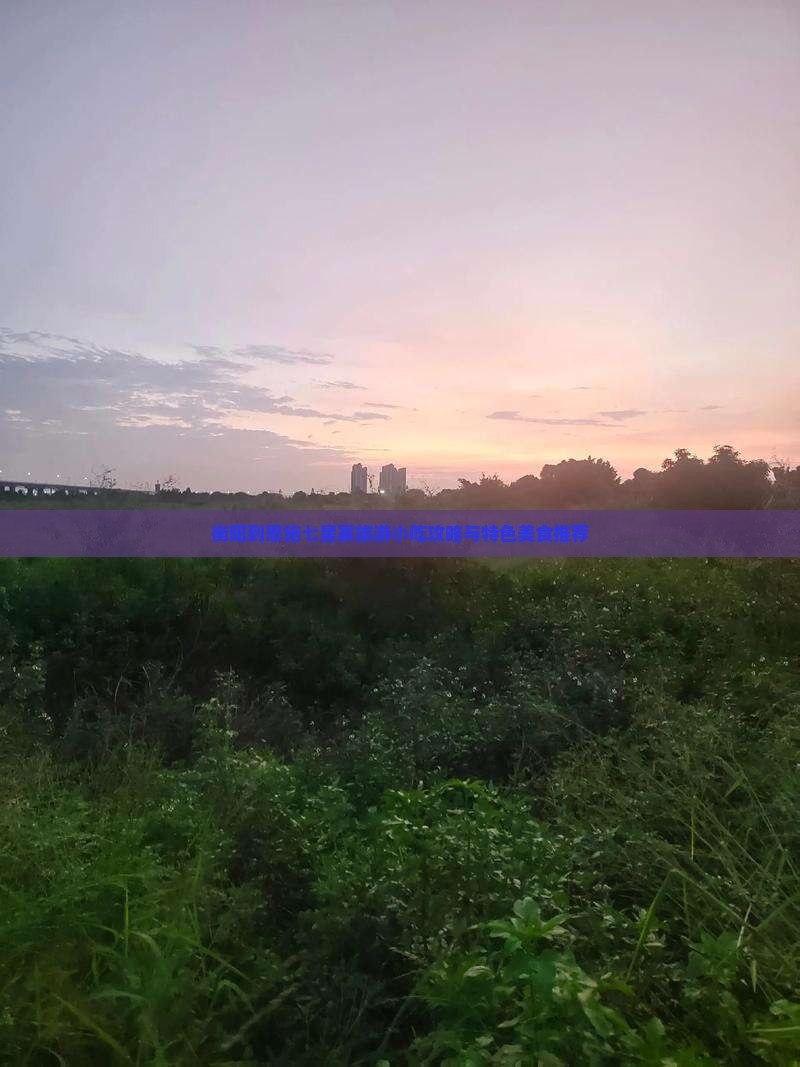衡阳到恩施七星寨旅游小吃攻略与特色美食推荐