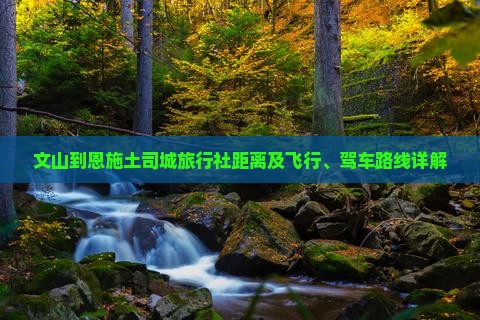 文山到恩施土司城旅行社距离及飞行、驾车路线详解