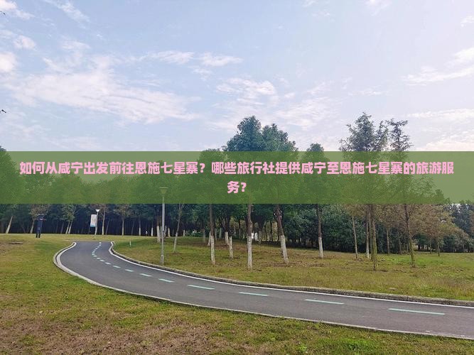 咸宁到恩施七星寨旅行社