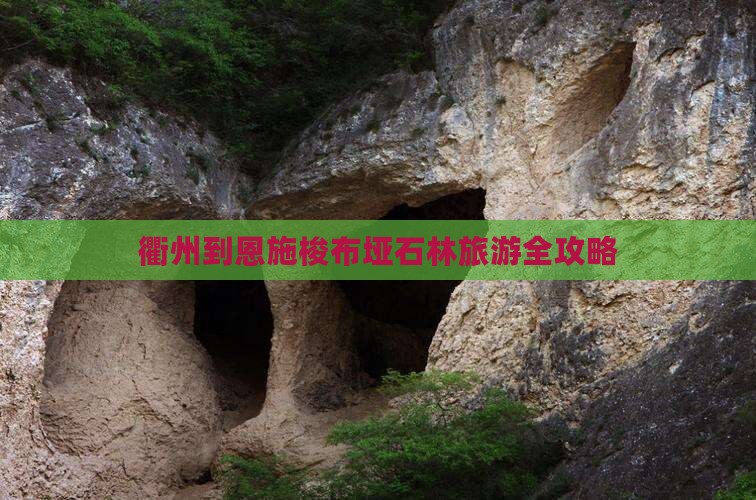 衢州到恩施梭布垭石林旅游