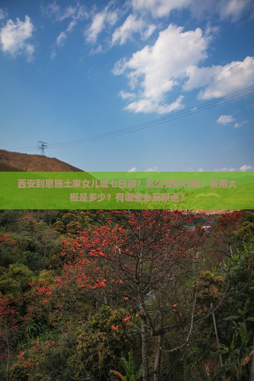西安到恩施土家女儿城七日游