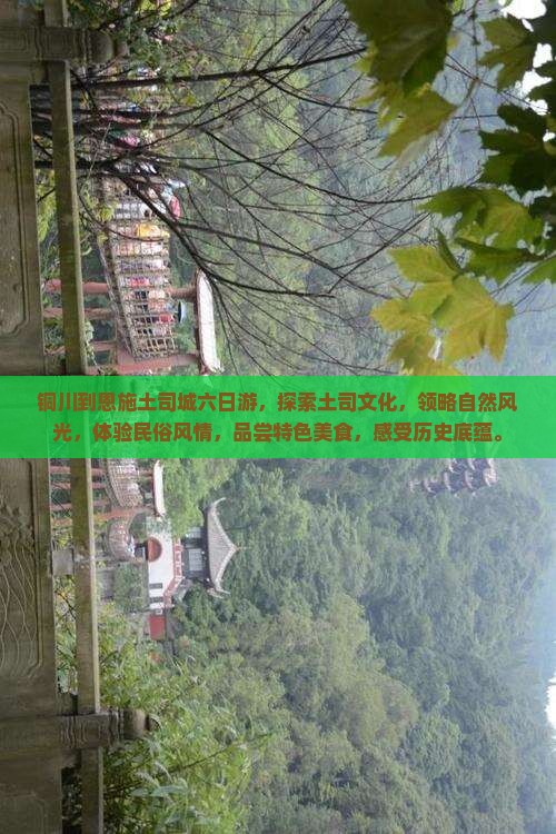 铜川到恩施土司城六日游
