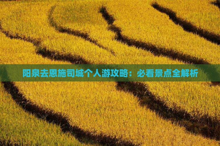 阳泉去恩施土司城个人游