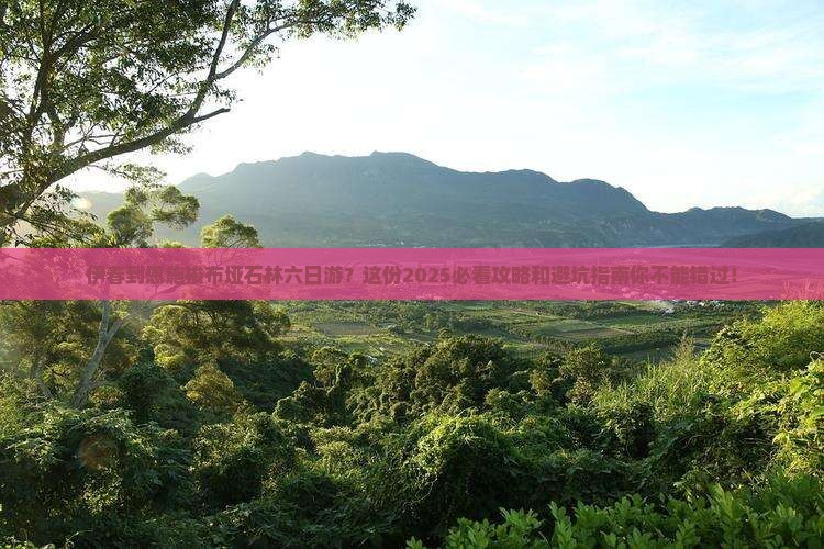 伊春到恩施梭布垭石林六日游