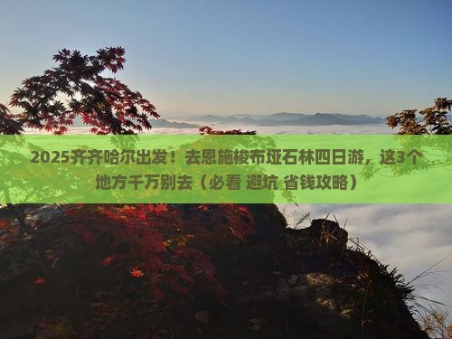 齐齐哈尔到恩施梭布垭石林四日游