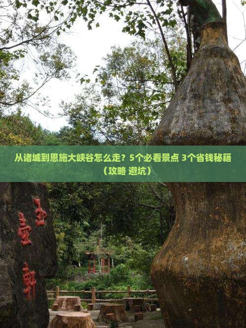 诸城到恩施大峡谷攻略